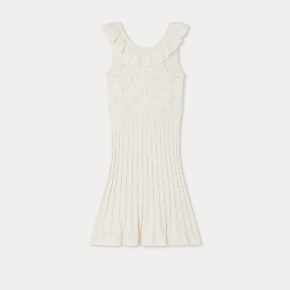 Bonpoint Ebyle Dress Openwork with ruffles girls